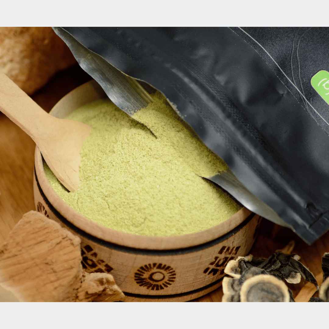 Mushroom Matcha Latte