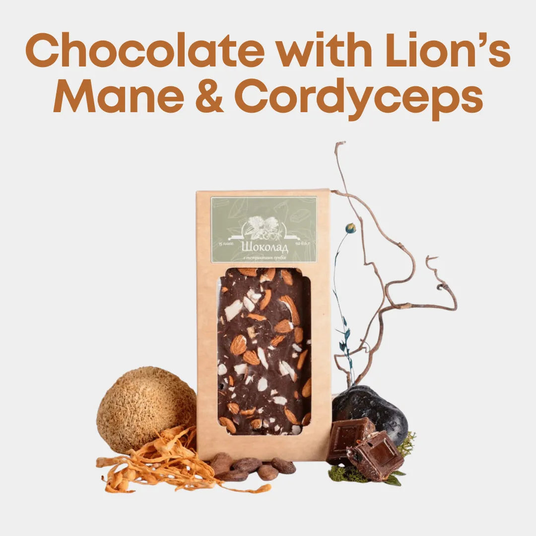 Chocolate Lion's Mane & Cordyceps
