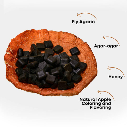 Apple-Flavored Amanita Gummies